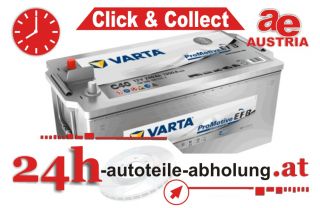 Varta ProMotive EFB C40 12V 240Ah 1200A truck commercial vehicle battery 740500120E652